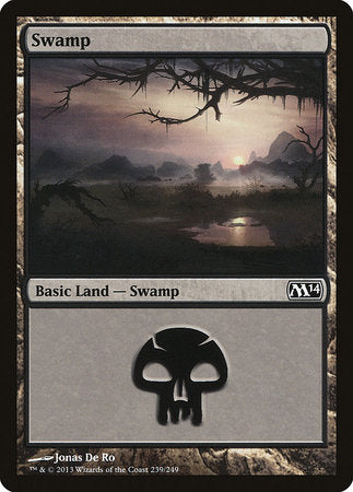 Swamp (239) [Magic 2014] | Black Swamp Games