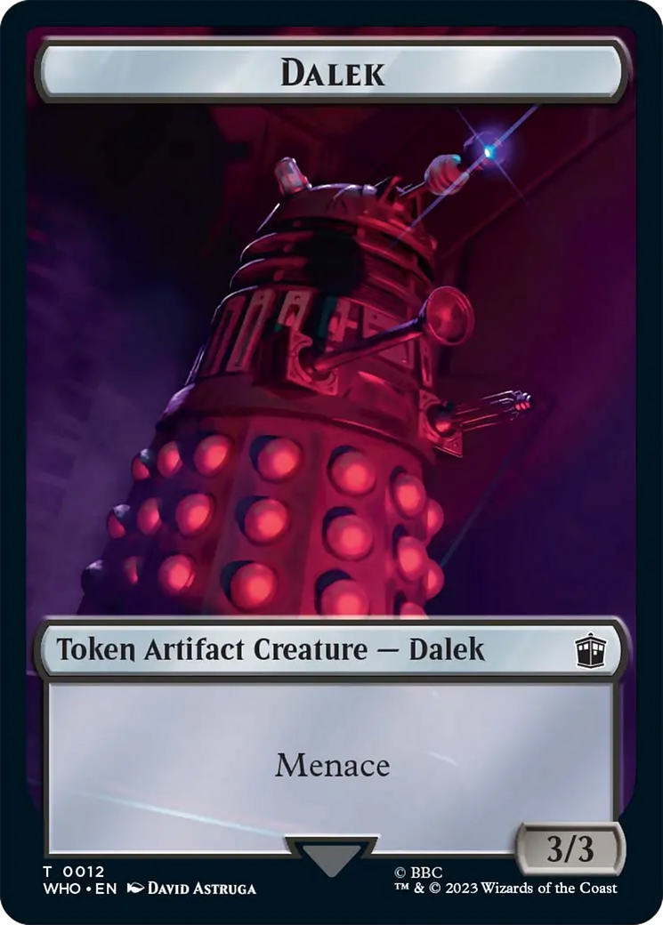 Dalek Token [Doctor Who Tokens] | Black Swamp Games