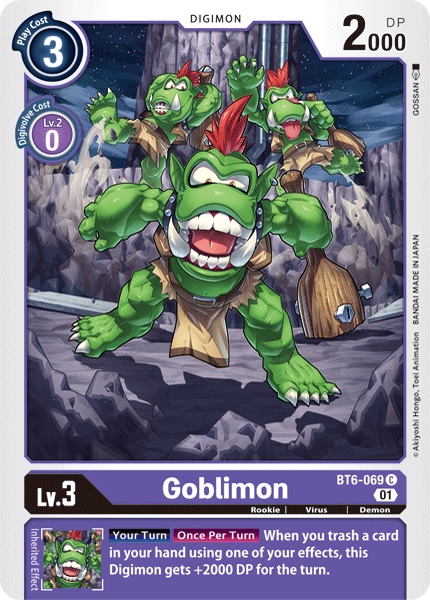 Goblimon [BT6-069] [Double Diamond] | Black Swamp Games