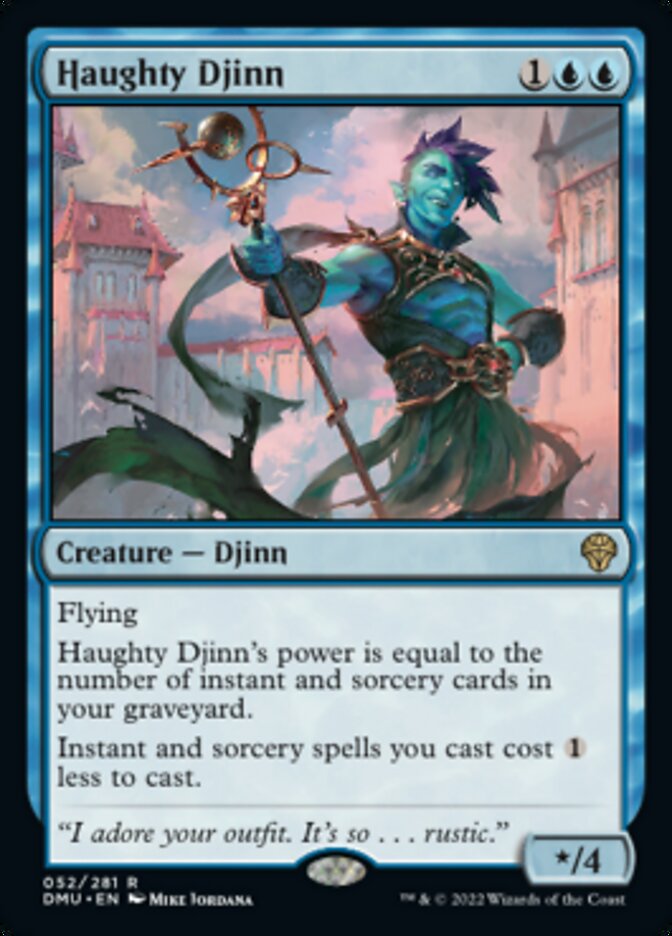 Haughty Djinn [Dominaria United] | Black Swamp Games