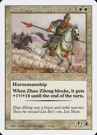 Zhao Zilong, Tiger General [Portal Three Kingdoms] | Black Swamp Games