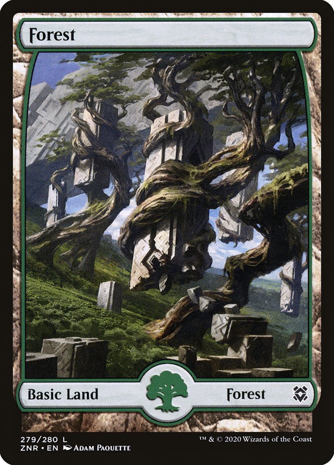 Forest (279) [Zendikar Rising] | Black Swamp Games