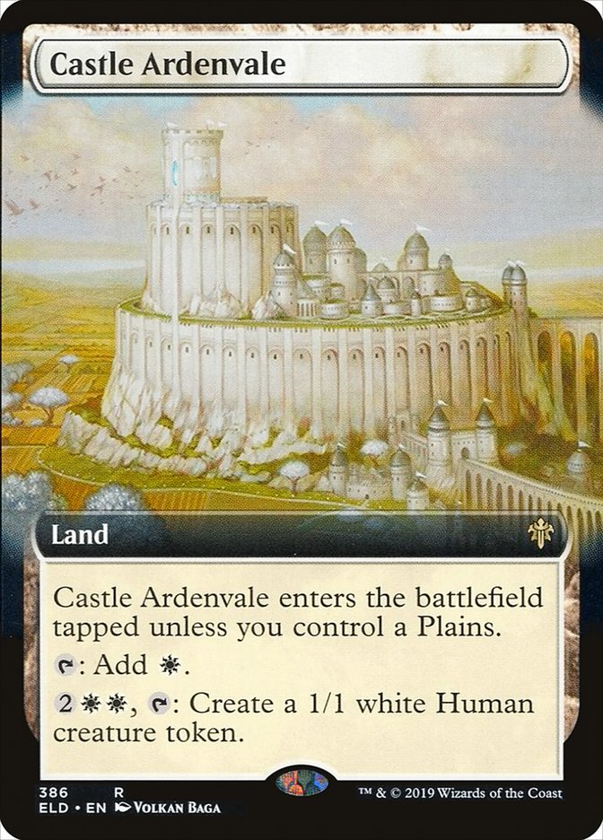 Castle Ardenvale (Extended Art) [Throne of Eldraine] | Black Swamp Games