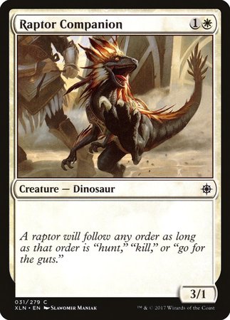 Raptor Companion [Ixalan] | Black Swamp Games