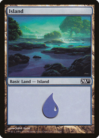 Island (235) [Magic 2011] | Black Swamp Games