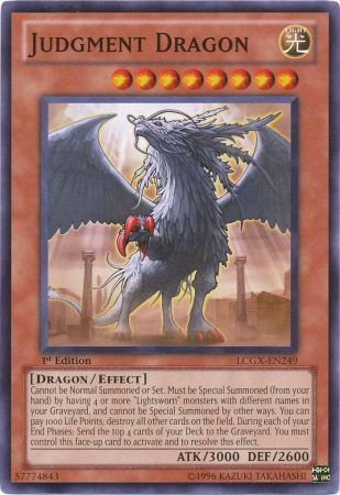 Judgment Dragon [LCGX-EN249] Common | Black Swamp Games