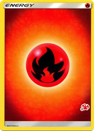 Fire Energy (Charizard Stamp #2) [Battle Academy 2020] | Black Swamp Games