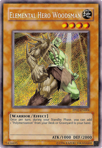 Elemental Hero Woodsman [PP02-EN004] Secret Rare | Black Swamp Games