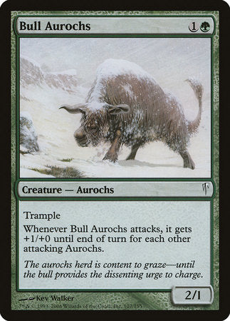 Bull Aurochs [Coldsnap] | Black Swamp Games