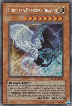 Light and Darkness Dragon [RP02-EN095] Secret Rare | Black Swamp Games