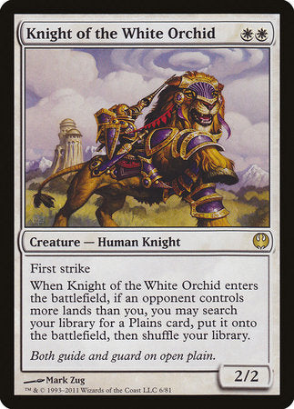 Knight of the White Orchid [Duel Decks: Knights vs. Dragons] | Black Swamp Games