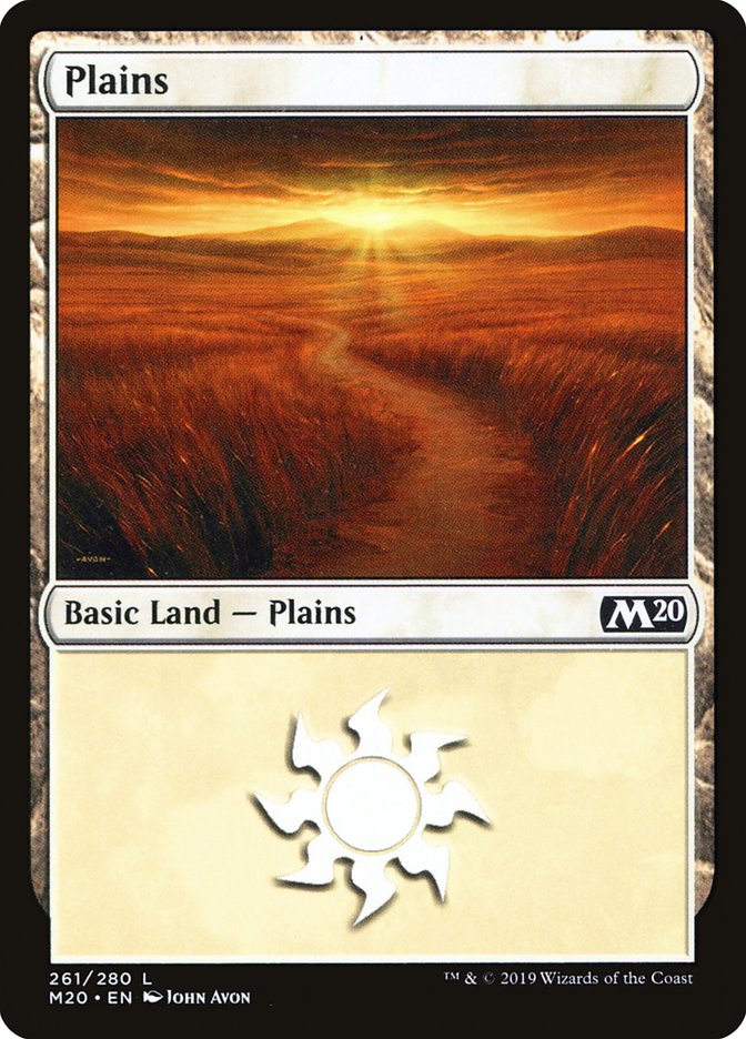 Plains (#261) [Core Set 2020] | Black Swamp Games