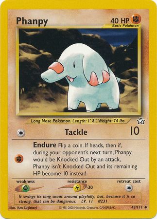 Phanpy (43/111) [Neo Genesis Unlimited] | Black Swamp Games