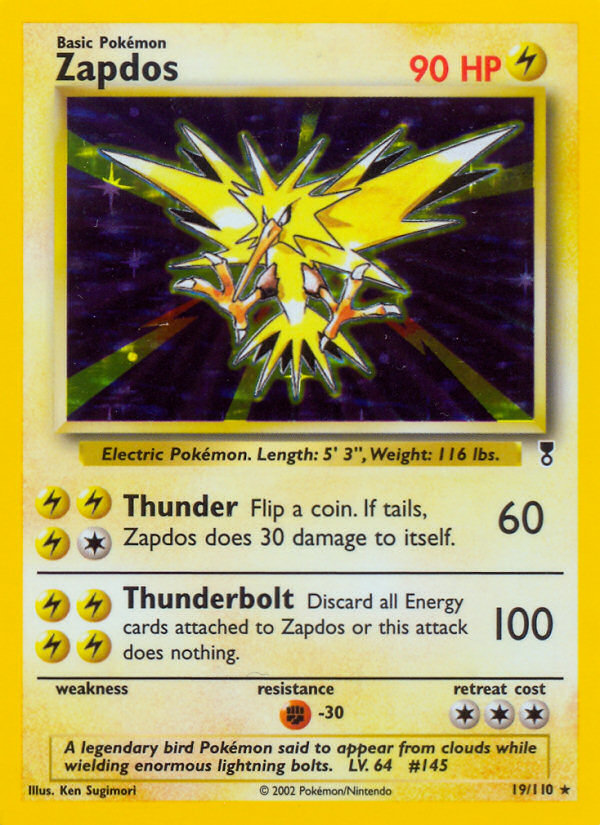 Zapdos (19/110) [Legendary Collection] | Black Swamp Games