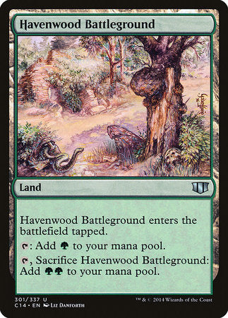Havenwood Battleground [Commander 2014] | Black Swamp Games