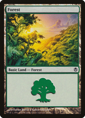 Forest (39) [Duel Decks: Ajani vs. Nicol Bolas] | Black Swamp Games