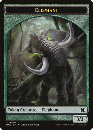 Elephant Token [Modern Masters 2015 Tokens] | Black Swamp Games