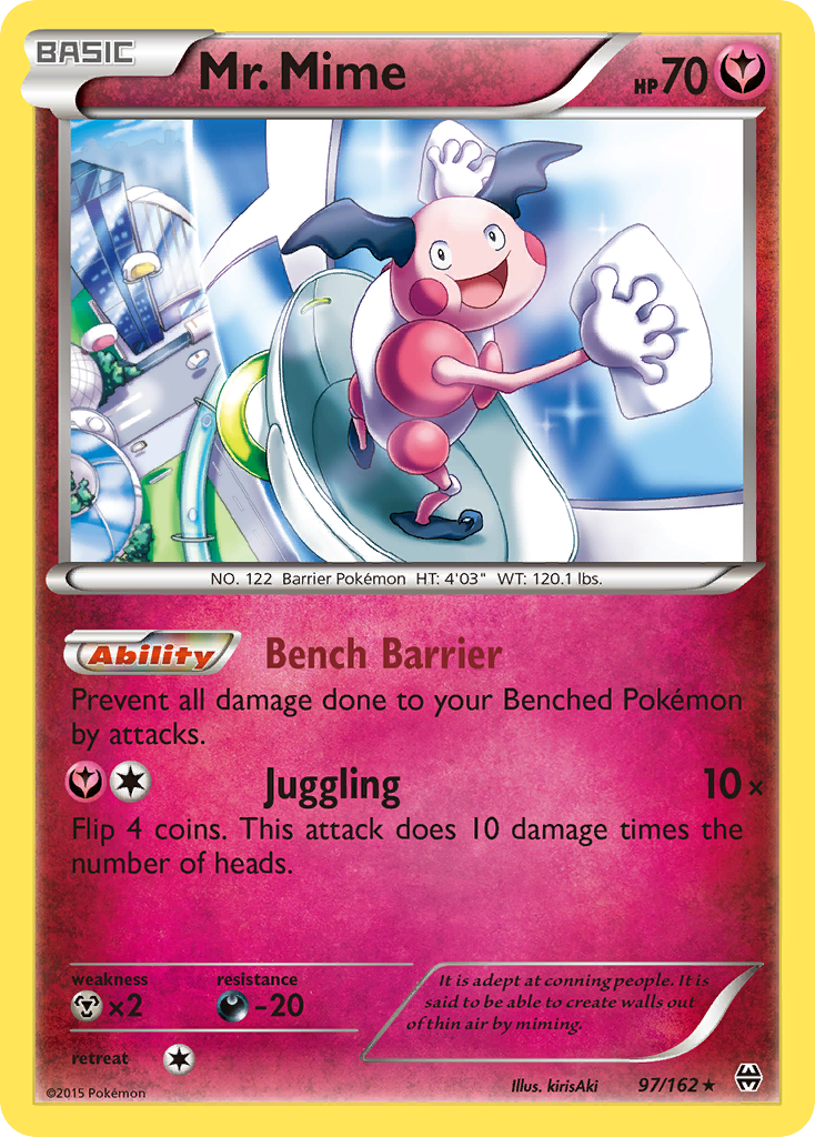 Mr. Mime (97/162) [XY: BREAKthrough] | Black Swamp Games