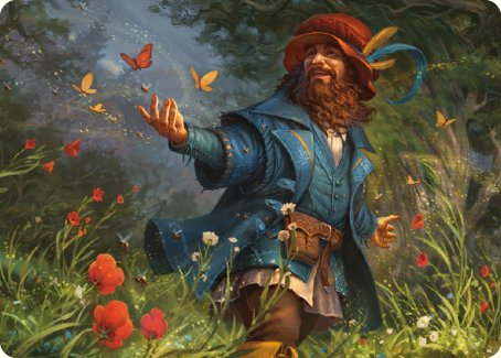 Tom Bombadil Art Card [The Lord of the Rings: Tales of Middle-earth Art Series] | Black Swamp Games