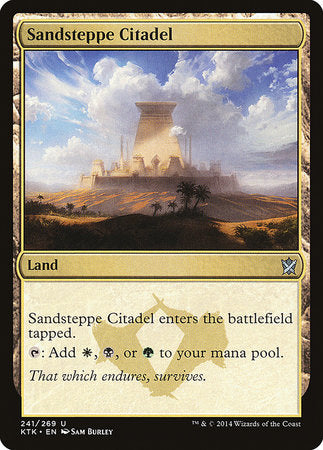 Sandsteppe Citadel [Khans of Tarkir] | Black Swamp Games