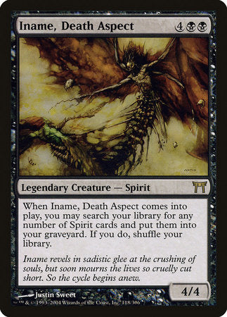 Iname, Death Aspect [Champions of Kamigawa] | Black Swamp Games