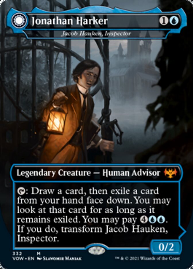 Jacob Hauken, Inspector // Hauken's Insight - Jonathan Harker // Harker's Obsessive Inquiry [Innistrad: Crimson Vow] | Black Swamp Games