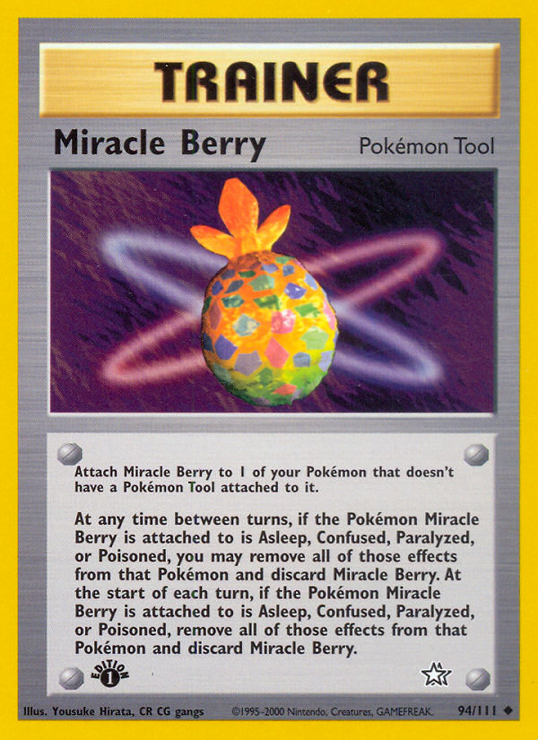 Miracle Berry (94/111) [Neo Genesis 1st Edition] | Black Swamp Games