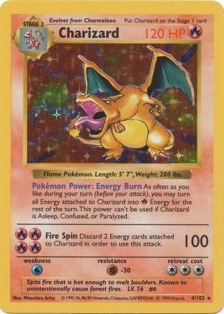 Charizard (4/102) [Base Set Shadowless Unlimited] | Black Swamp Games