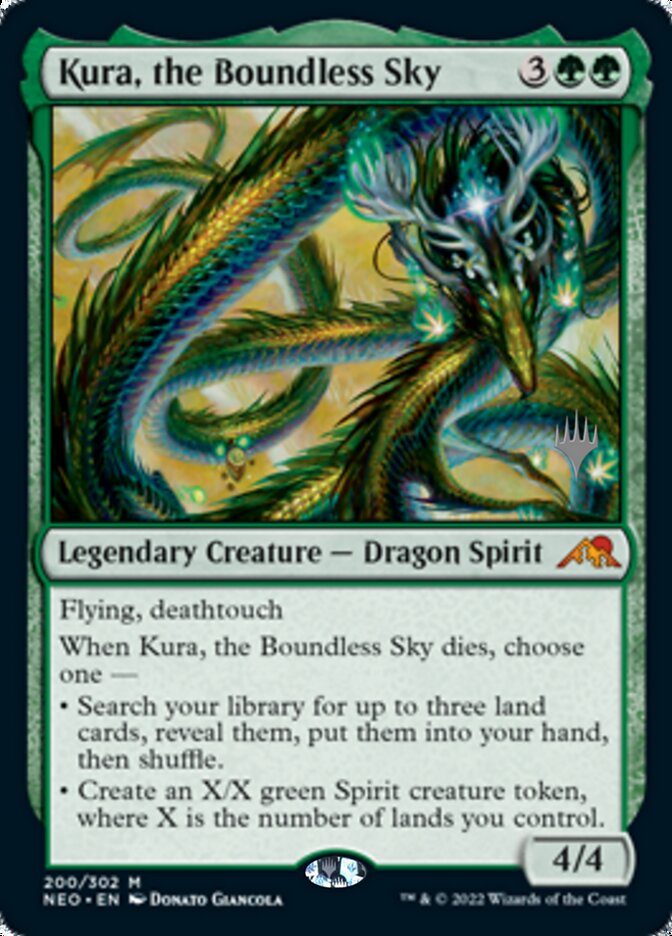 Kura, the Boundless Sky (Promo Pack) [Kamigawa: Neon Dynasty Promos] | Black Swamp Games