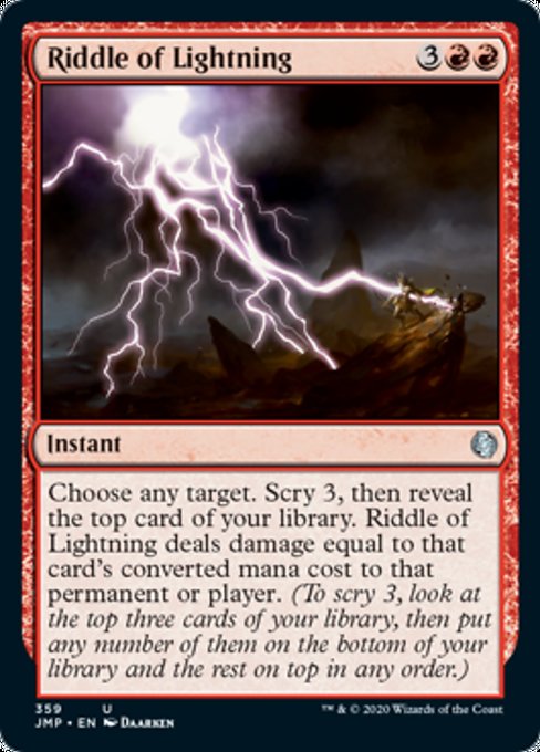 Riddle of Lightning [Jumpstart] | Black Swamp Games