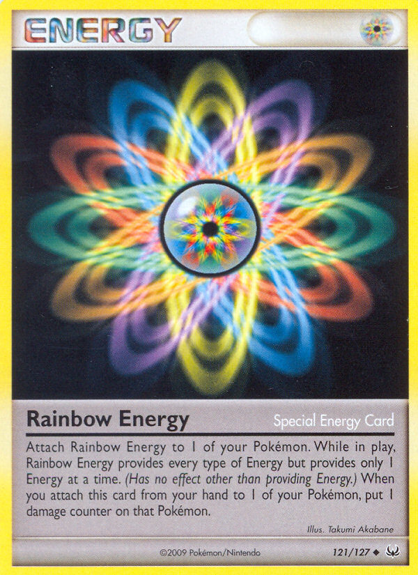 Rainbow Energy (121/127) [Platinum: Base Set] | Black Swamp Games