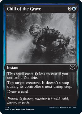 Chill of the Grave [Innistrad: Double Feature] | Black Swamp Games