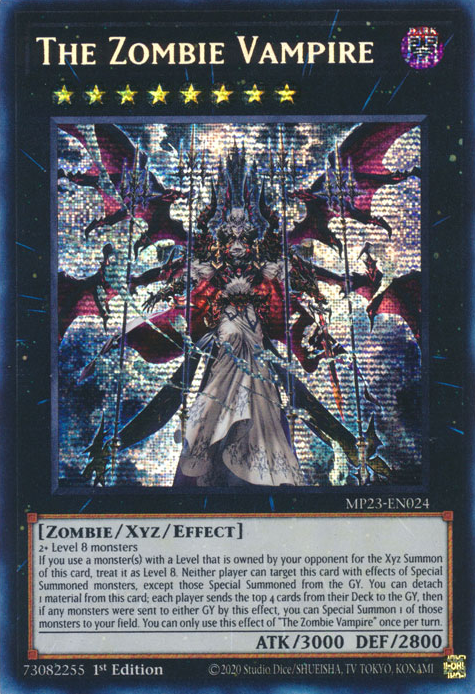 The Zombie Vampire [MP23-EN024] Prismatic Secret Rare | Black Swamp Games