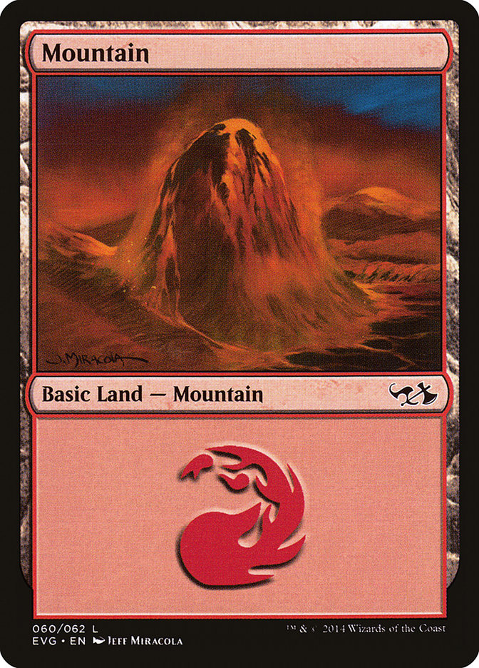 Mountain (60) (Elves vs. Goblins) [Duel Decks Anthology] | Black Swamp Games