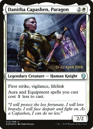 Danitha Capashen, Paragon [Dominaria Promos] | Black Swamp Games