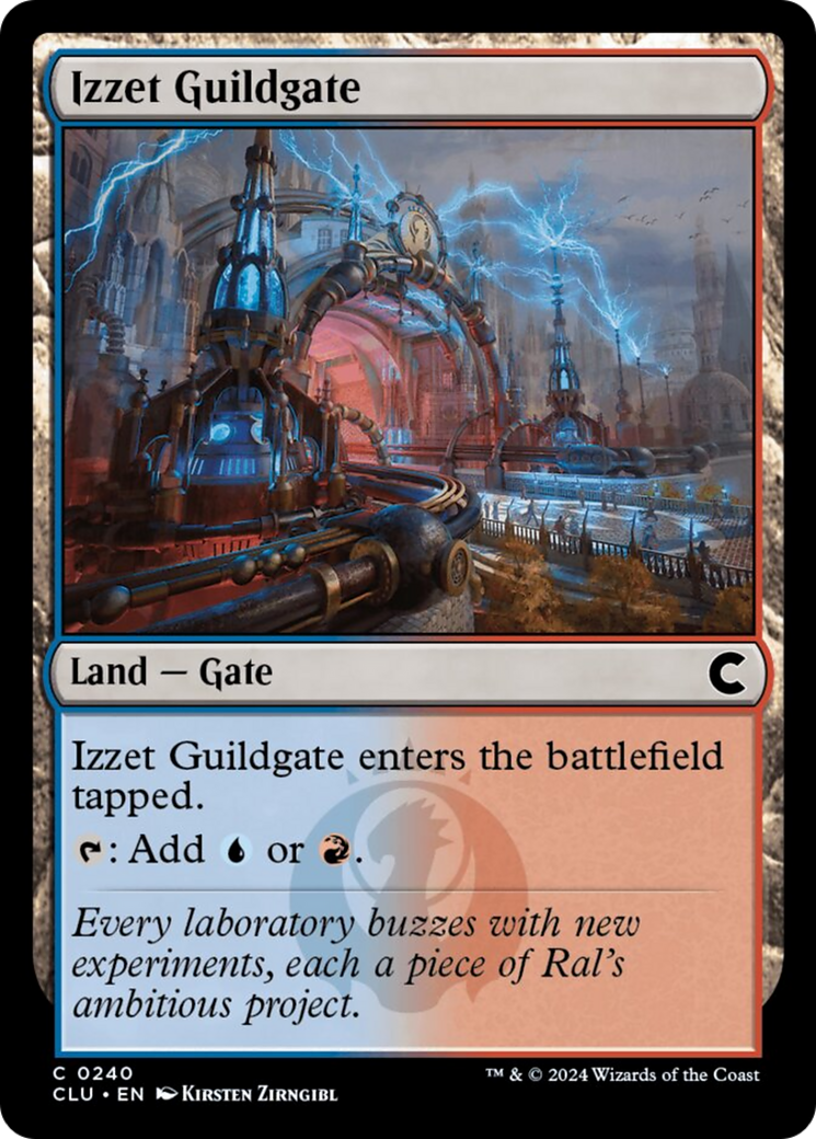 Izzet Guildgate [Ravnica: Clue Edition] | Black Swamp Games