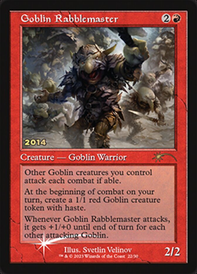 Goblin Rabblemaster [30th Anniversary Promos] | Black Swamp Games