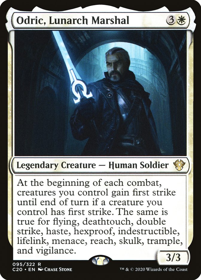 Odric, Lunarch Marshal [Commander 2020] | Black Swamp Games