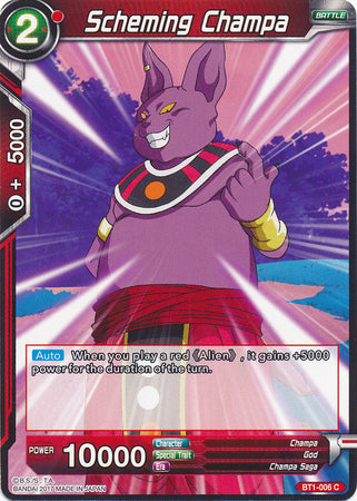 Scheming Champa [BT1-006] | Black Swamp Games