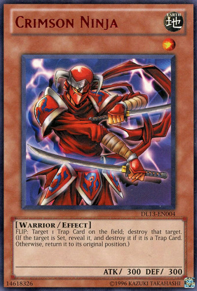 Crimson Ninja (Red) [DL13-EN004] Rare | Black Swamp Games