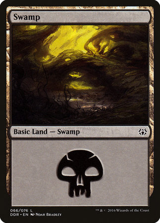 Swamp (66) [Duel Decks: Nissa vs. Ob Nixilis] | Black Swamp Games