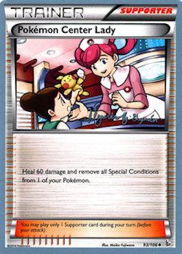 Pokemon Center Lady (93/106) (Primal Groudon - Alejandro Ng-Guzman) [World Championships 2015] | Black Swamp Games