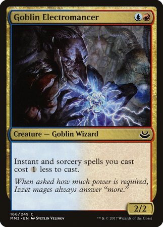 Goblin Electromancer [Modern Masters 2017] | Black Swamp Games