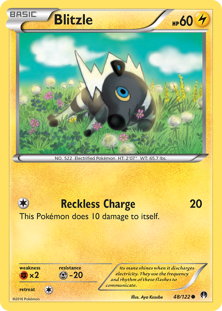 Blitzle (48/122) [XY: BREAKpoint] | Black Swamp Games