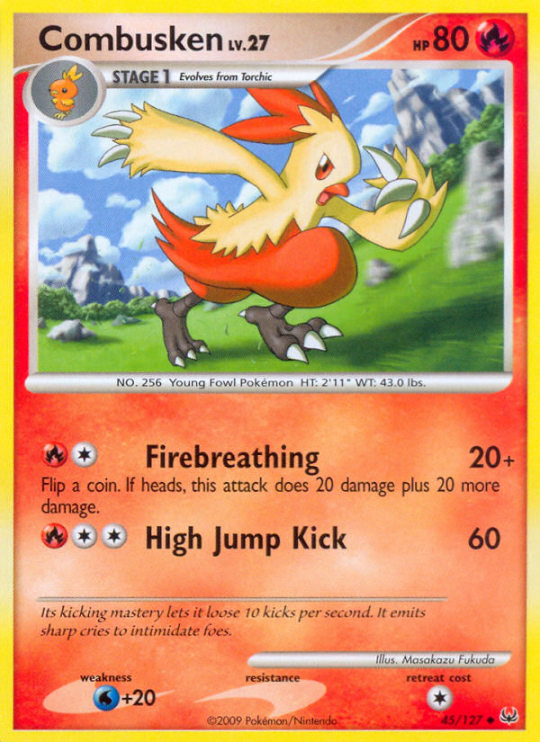 Combusken (45/127) [Platinum: Base Set] | Black Swamp Games