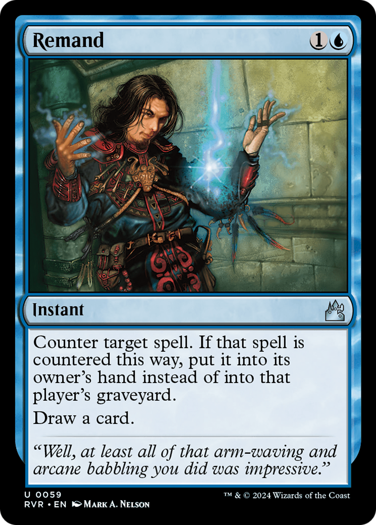 Remand [Ravnica Remastered] | Black Swamp Games