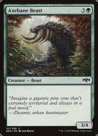 Axebane Beast [Ravnica Allegiance] | Black Swamp Games