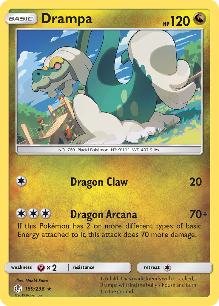 Drampa (159/236) [Sun & Moon: Cosmic Eclipse] | Black Swamp Games