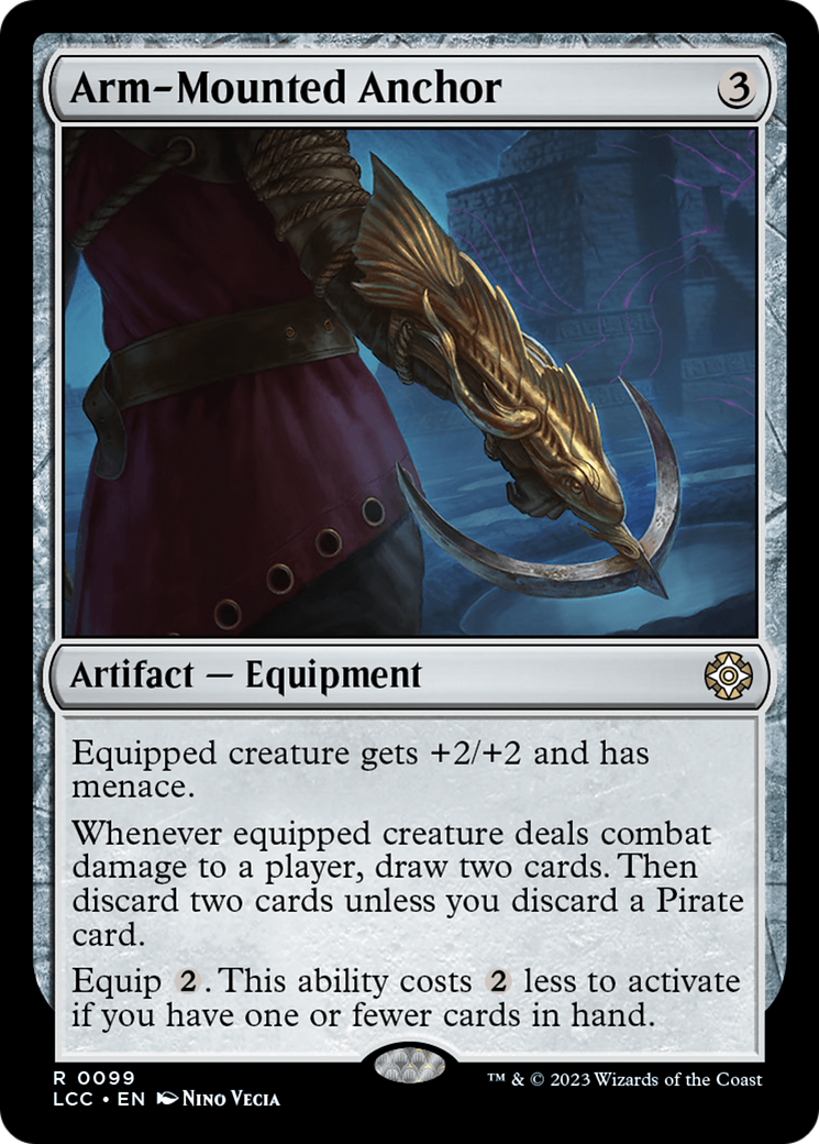 Arm-Mounted Anchor [The Lost Caverns of Ixalan Commander] | Black Swamp Games