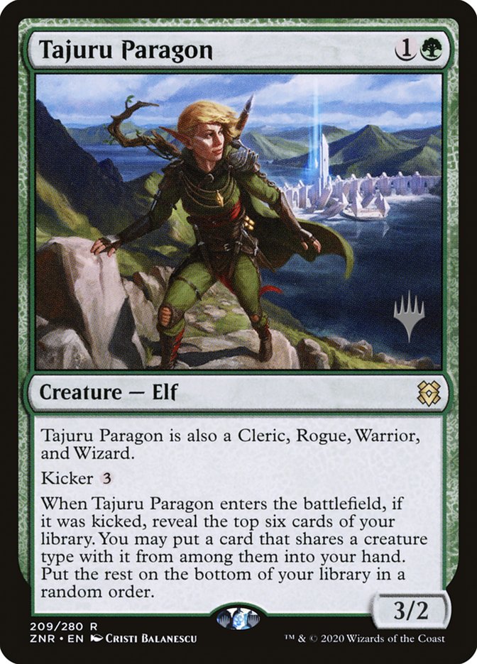 Tajuru Paragon (Promo Pack) [Zendikar Rising Promos] | Black Swamp Games